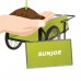 Sun Joe SJGC7 7 Cubic Foot Heavy Duty Garden + Utility Cart   555529035